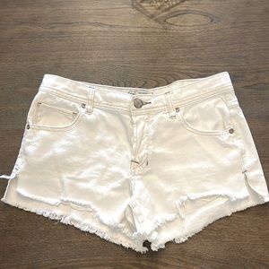 Free People White Denim Jeans